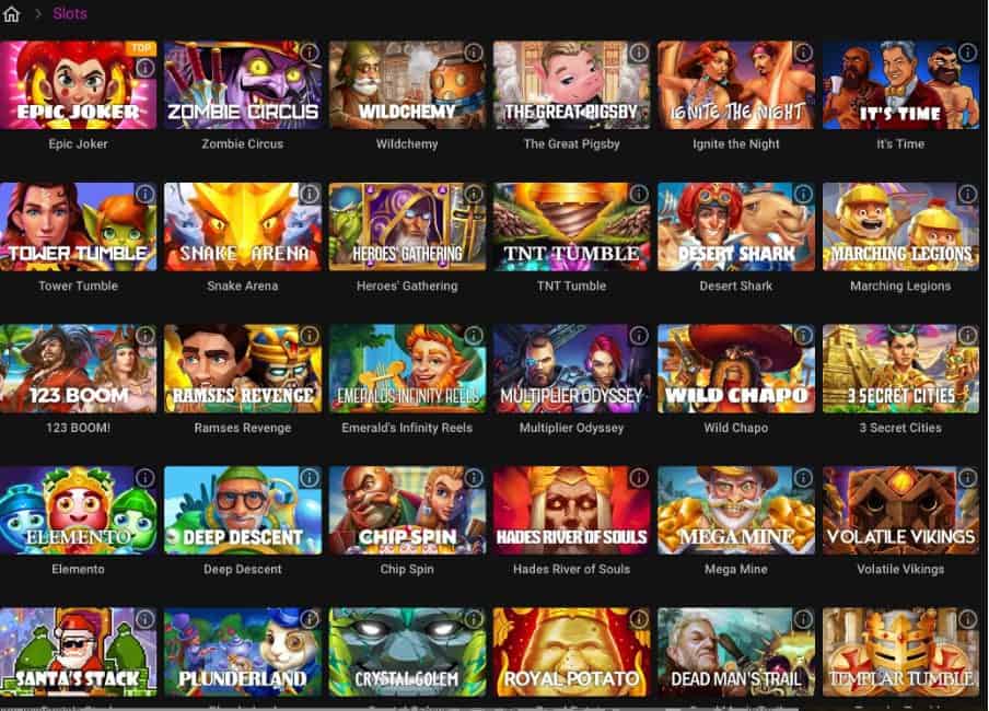 Popular Sweep Slots