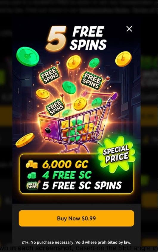 Jackpota Casino first purchase bonuses