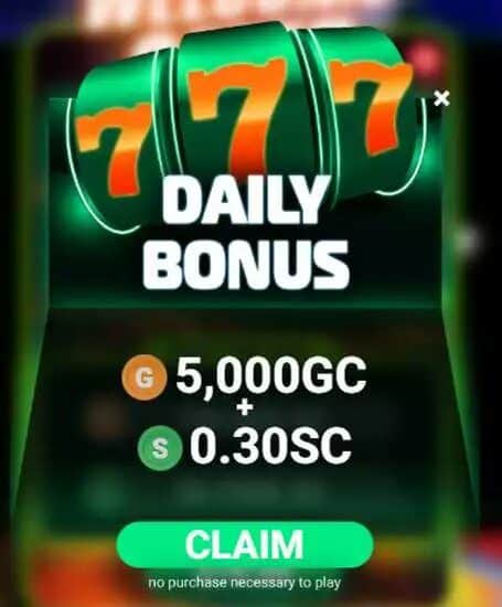 Lonestar Daily Login Bonus